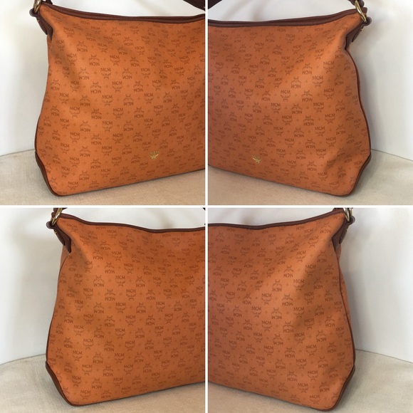 MCM HOBO Shoulder Bag- Tan - Picture 4 of 12